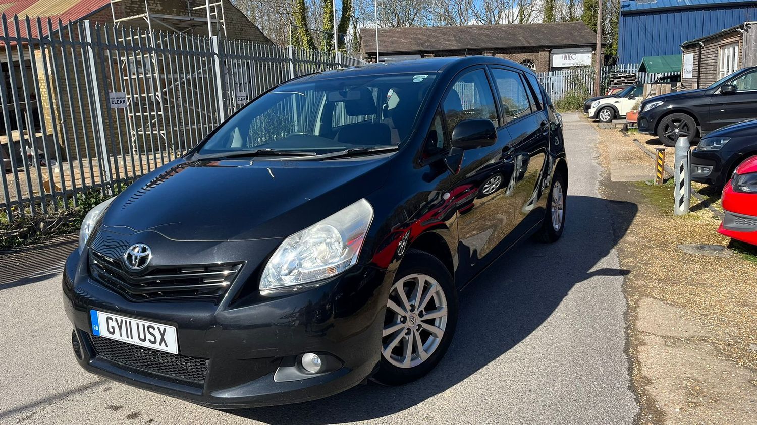 Used TOYOTA VERSO 2011 Black in Hassocks, West Sussex | The Caristocrat